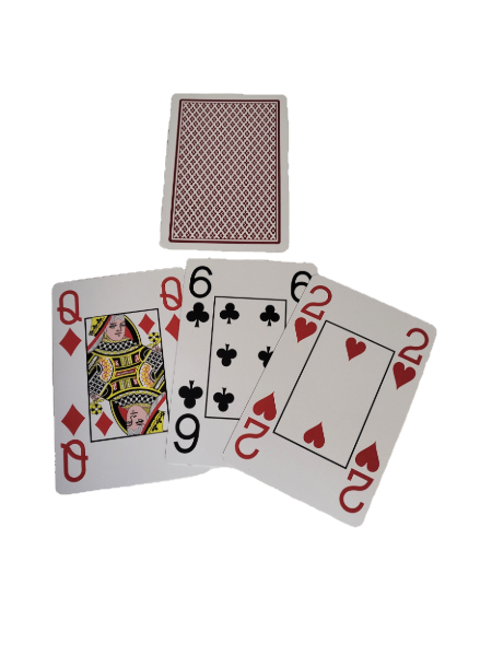 Large Figure Cards X 2 Decks - NEW