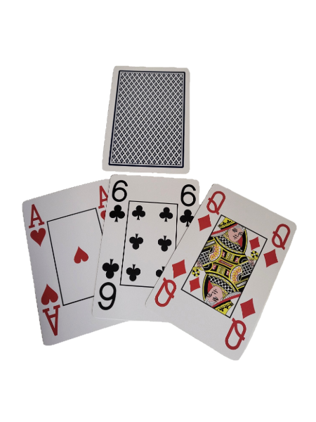 Large Figure Cards X 2 Decks - NEW