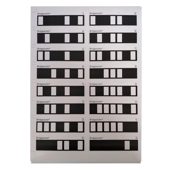 Jannersten Bar Coded Stickers