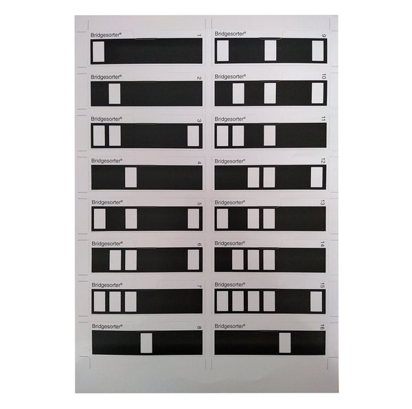 Jannersten Bar Coded Stickers