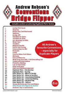 Conventions Bridge Flipper - NEW