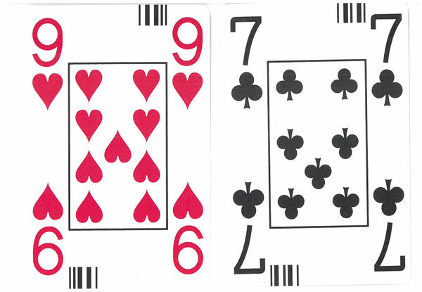 Duplimate Cards - Large Figure 2 Decks - BAR CODED