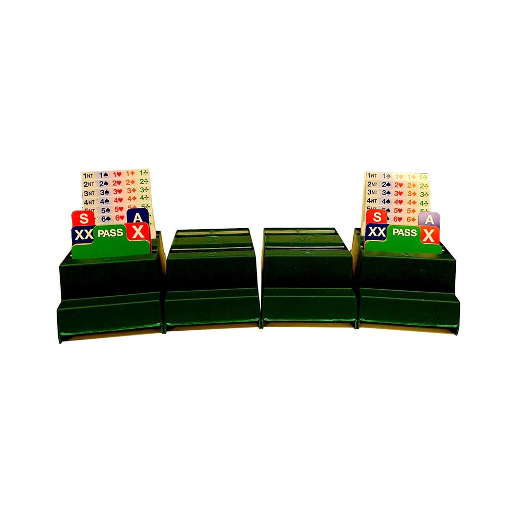Bidding Box Modiano Wooden Boxes (set of 4) with Plastic Bidding Cards Baron Barclay Bridge Supply Bidding Box Modiano Wooden Boxes (set of 4) with Plastic Bidding Cards Baron Barclay Bridge Supply