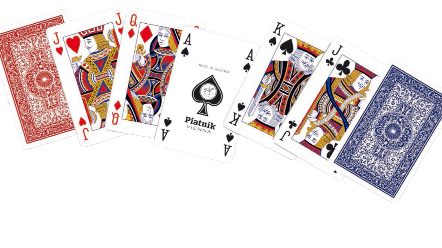 PIATNIK 100% PLASTIC CARDS - NEW