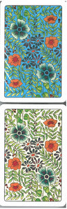 Summer Flowers Twin Pack Cards - NEW