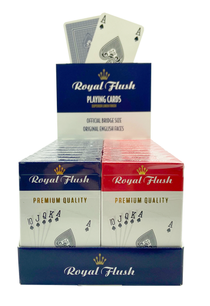Carta Mundi Royal Flush playing cards - 20 Decks