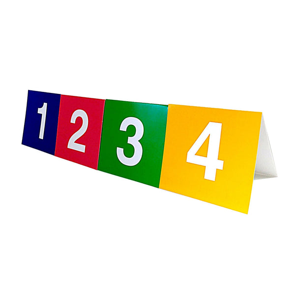 Table Numbers Laminated -  Single