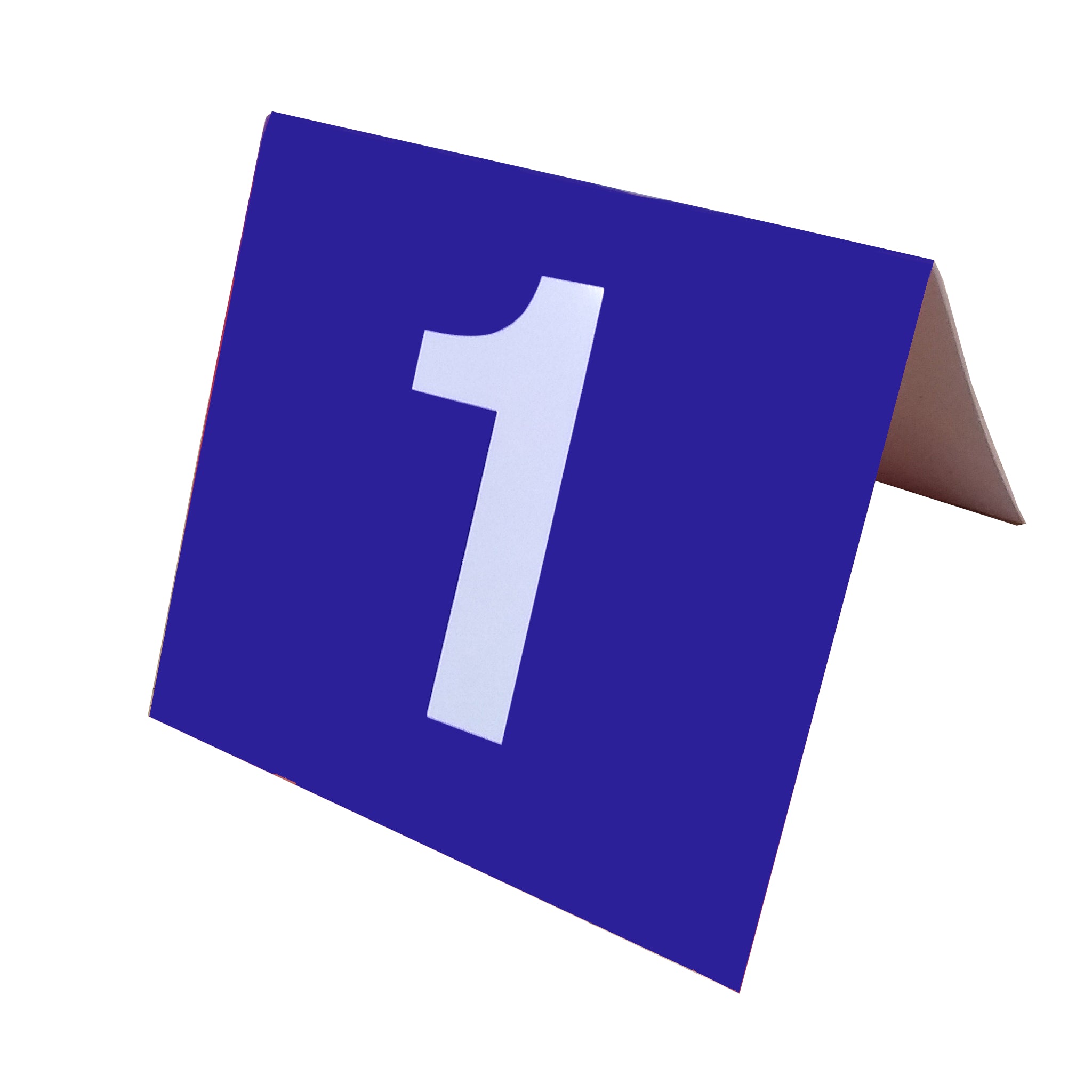 Table Numbers Laminated -  Single