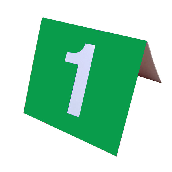 Table Numbers Laminated -  Single