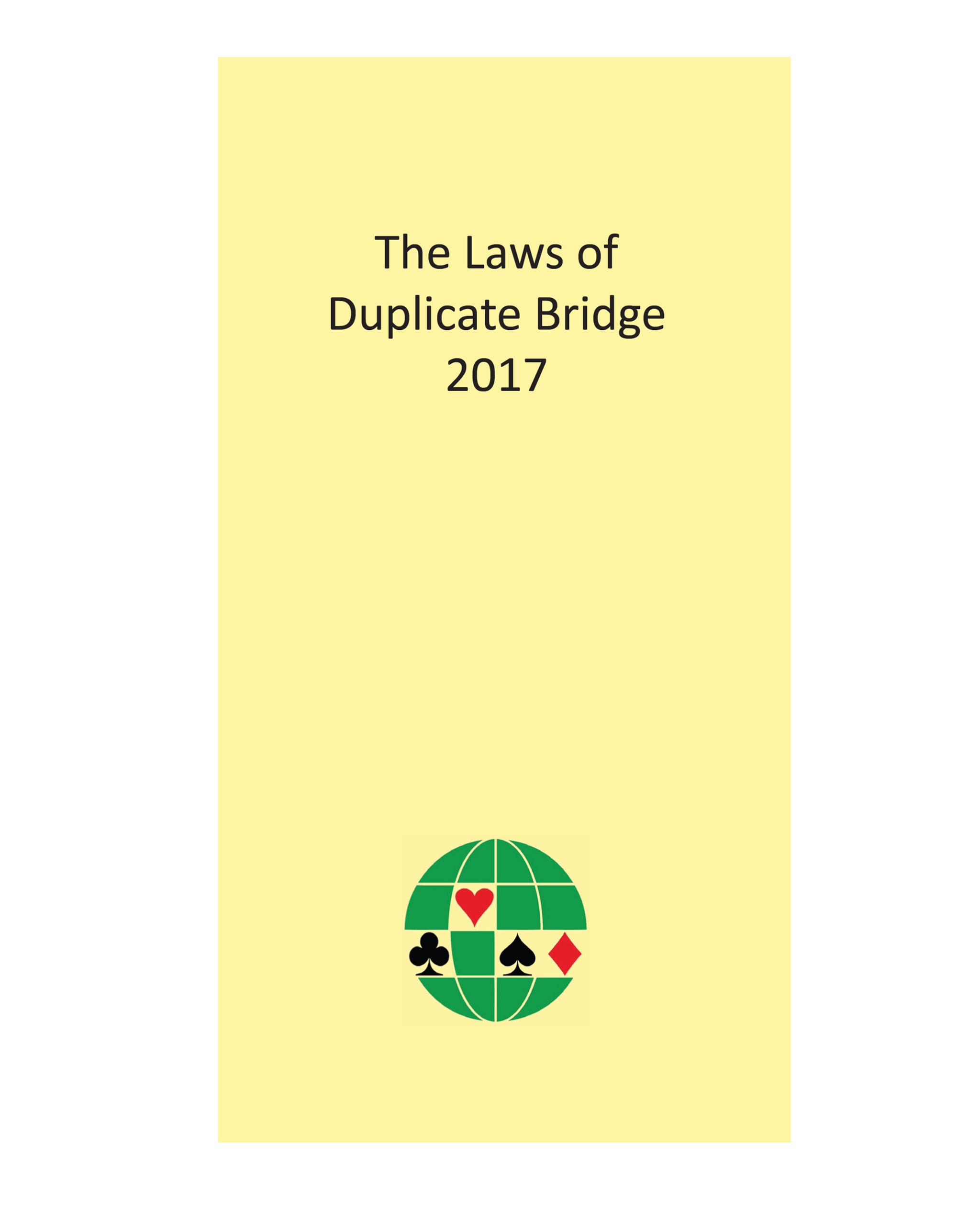 Duplicate Bridge Rules Simplified The Bridge Warehouse