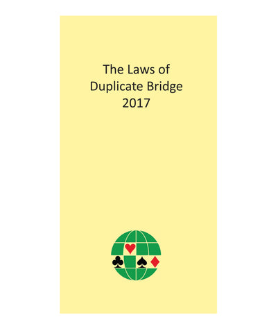 The Laws of Duplicate Bridge