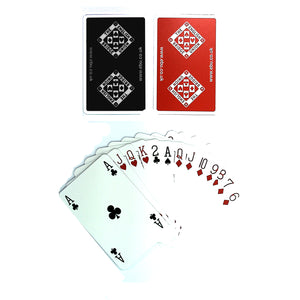 Superluxe Playing Cards:  Unboxed - One dozen -  6 RED/6 BLACK